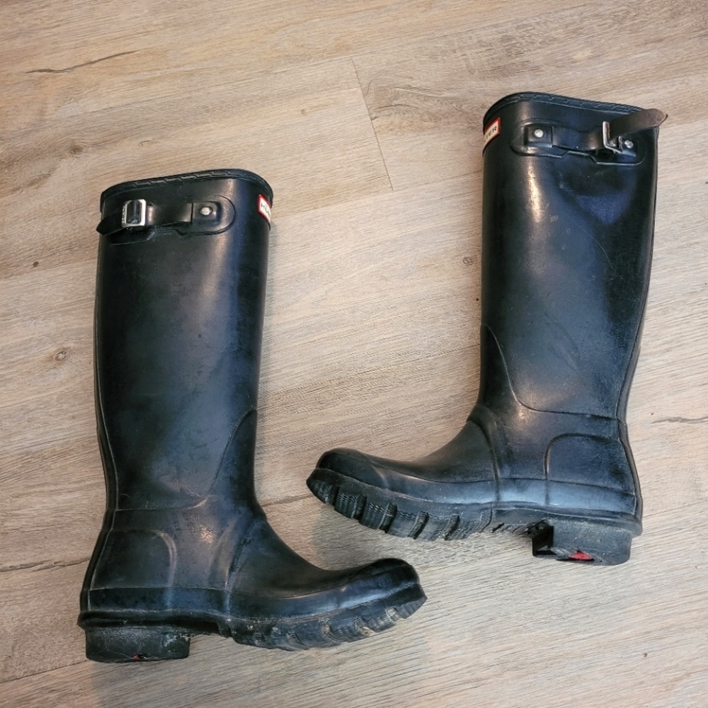 Hunter Black Women's Winter & Rain Boots